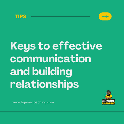 Keys to effective communication and building relationships Instagram Carousel - Inspiring and Motivational - Tips